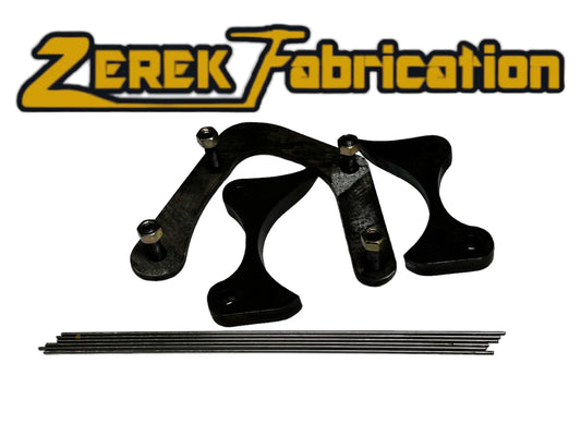 Zerek Fab Miata DIY Dual Caliper Kit Rear Weld It Yourself!