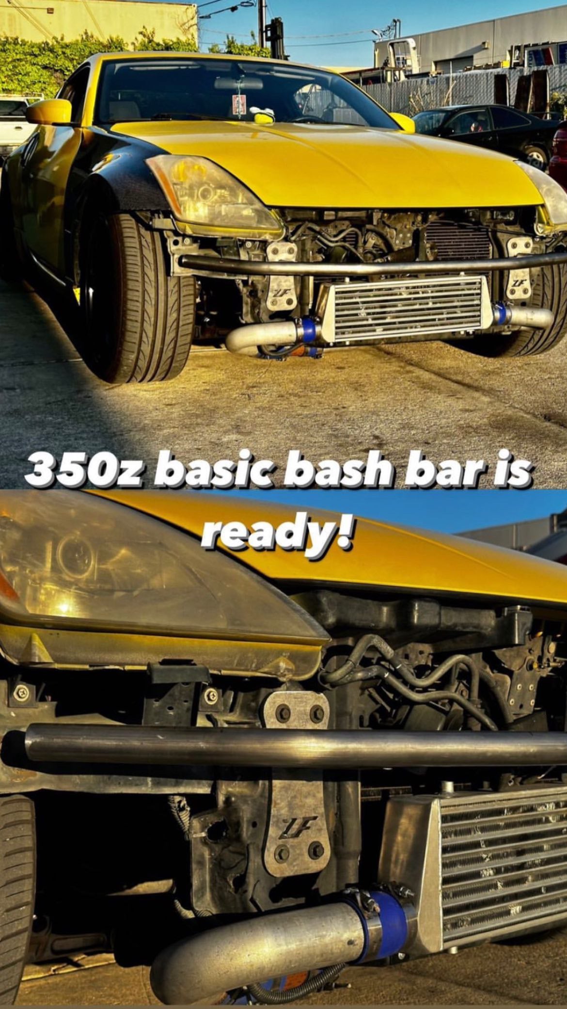 350Z Front Bash Bar